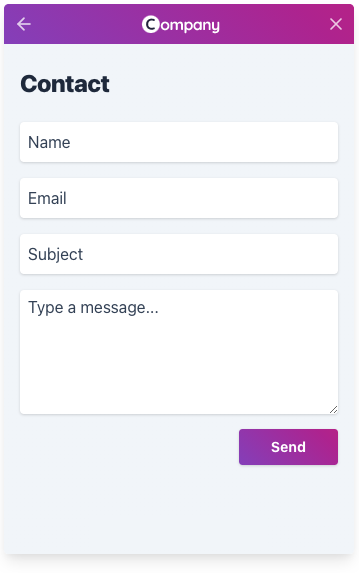 Contact Form